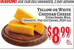 Trade Fair Supermarket Yellow or White Cheddar Cheese offer