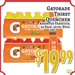 Trade Fair Supermarket GATORADE THIRST QUENCHER offer