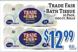 Trade Fair Supermarket Trade Fair Bath Tissue offer
