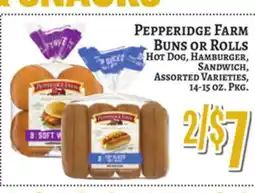 Trade Fair Supermarket Pepperidge Farm Buns or Rolls offer