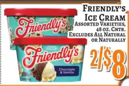 Trade Fair Supermarket Friendly's Ice Cream offer