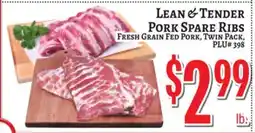 Trade Fair Supermarket LEAN & TENDER PORK SPARE RIBS offer
