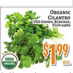 Trade Fair Supermarket ORGANIC CILANTRO offer
