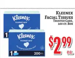 Trade Fair Supermarket Kleenex FACIAL TISSUES offer