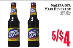 Trade Fair Supermarket Malta Goya Malt Beverage offer
