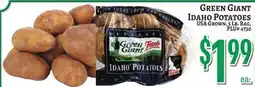 Trade Fair Supermarket GREEN GIANT Idaho POTATOES offer
