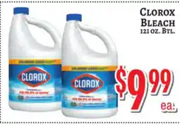 Trade Fair Supermarket Clorox Bleach offer