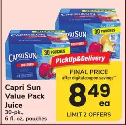 ACME Capri Sun Value Pack Juice offer