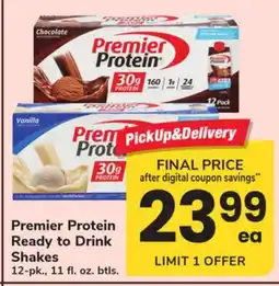 ACME Premier Protein Ready to Drink Shakes offer