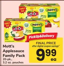 ACME Mott's Applesauce Family Pack offer