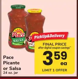 ACME Pace Picante or Salsa offer