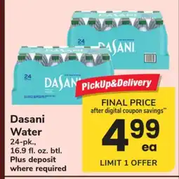 ACME Dasani Water offer
