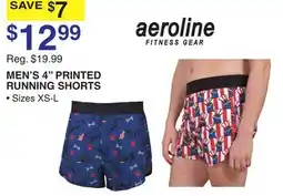 Dunham's Sports MEN'S 4 PRINTED RUNNING SHORTS offer