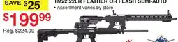 Dunham's Sports TM22 22LR FEATHER OR FLASH SEMI-AUTO offer