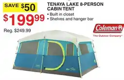 Dunham's Sports COLEMAN TENAYA LAKE 8-PERSON CABIN TENT offer