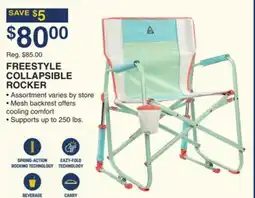 Dunham's Sports FREESTYLE COLLAPSIBLE ROCKER offer
