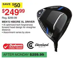 Dunham's Sports MEN'S HIBORE XL DRIVER offer