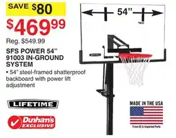 Dunham's Sports SFS POWER 54 91003 IN-GROUND SYSTEM offer