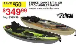 Dunham's Sports STRIKE 100NXT SIT-IN OR SIT-ON ANGLER KAYAK offer