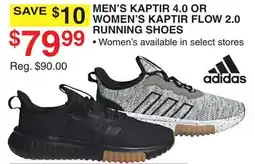 Dunham's Sports ADIDAS MEN'S KAPTIR 4.0 OR WOMEN'S KAPTIR FLOW 2.0 RUNNING SHOES offer