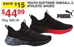 Dunham's Sports PUMA YOUTH SOFTRIDE ONE4ALL 2.0 ATHLETIC SHOES offer