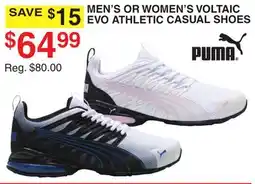 Dunham's Sports PUMA MEN'S OR WOMEN'S VOLTAIC EVO ATHLETIC CASUAL SHOES offer