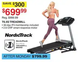 Dunham's Sports NORDICTRACK T6.5S TREADMILL offer