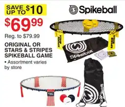 Dunham's Sports ORIGINAL OR STARS & STRIPES SPIKEBALL GAME offer