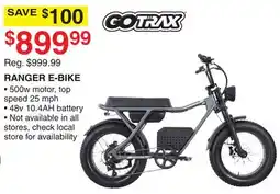 Dunham's Sports GO TRAX RANGER E-BIKE offer