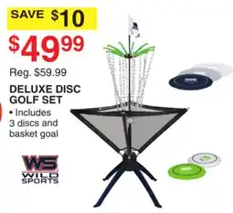 Dunham's Sports DELUXE DISC GOLF SET offer