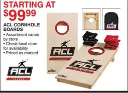 Dunham's Sports ACL CORNHOLE BOARDS offer