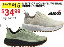 Dunham's Sports AVIA MEN'S OR WOMEN'S AVI-TRAIL RUNNING SHOES offer