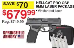 Dunham's Sports HELLCAT PRO OSP 9MM LASER PACKAGE offer