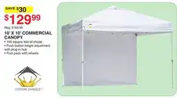 Dunham's Sports 10' X 10' COMMERCIAL CANOPY offer