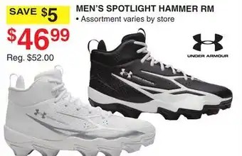 Dunham's Sports UNDER ARMOUR MEN'S SPOTLIGHT HAMMER RM offer