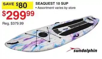 Dunham's Sports SUNDOLPHIN SEAQUEST 10 SUP offer