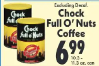 Marino's Supermarket Chock Full O' Nuts Coffee offer