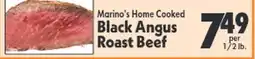 Marino's Supermarket Marino's Home Cooked Black Angus Roast Beef offer