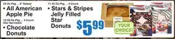 SuperFresh • All American Apple Pie • Chocolate Donuts offer