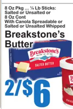 SuperFresh Breakstone's Butter offer