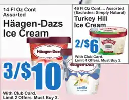 SuperFresh 14 Fl Oz Cont Assorted Häagen-Dazs Ice Cream offer