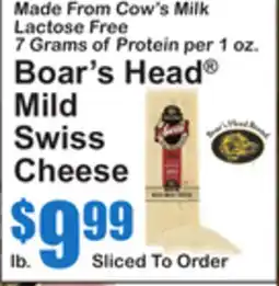 SuperFresh Boar's Head Mild Swiss Cheese offer