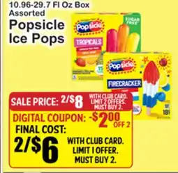 SuperFresh Popsicle Ice Pops offer