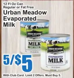 SuperFresh Urban Meadow Evaporated Milk offer