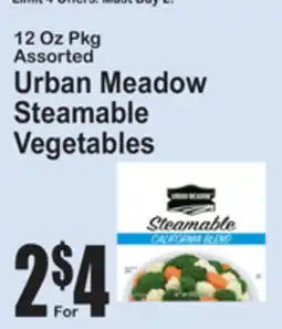 SuperFresh 12 Oz Pkg Assorted Urban Meadow Steamable Vegetables offer