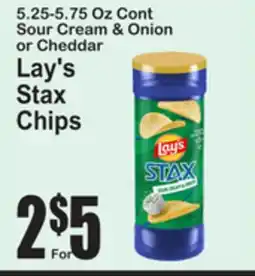 SuperFresh Lay's Stax Chips offer