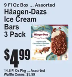SuperFresh 9 Fl Oz Box ... Assorted Häagen-Dazs Ice Cream Bars offer