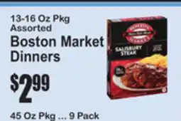 SuperFresh 13-16 Oz Pkg Assorted Boston Market Dinners offer