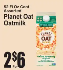 SuperFresh 52 Fl Oz Cont Assorted Planet Oat Oatmilk offer