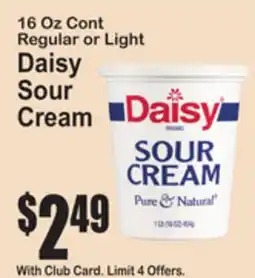 SuperFresh Daisy Sour Cream offer